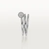 Bague Juste Un Clou – Or blanc, diamants – Cartier