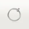 Bague Juste Un Clou – Or blanc, diamants – Cartier