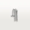 Bague Juste Un Clou – Or blanc, diamants – Cartier