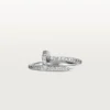 Bague Juste Un Clou – Or blanc, diamants – Cartier