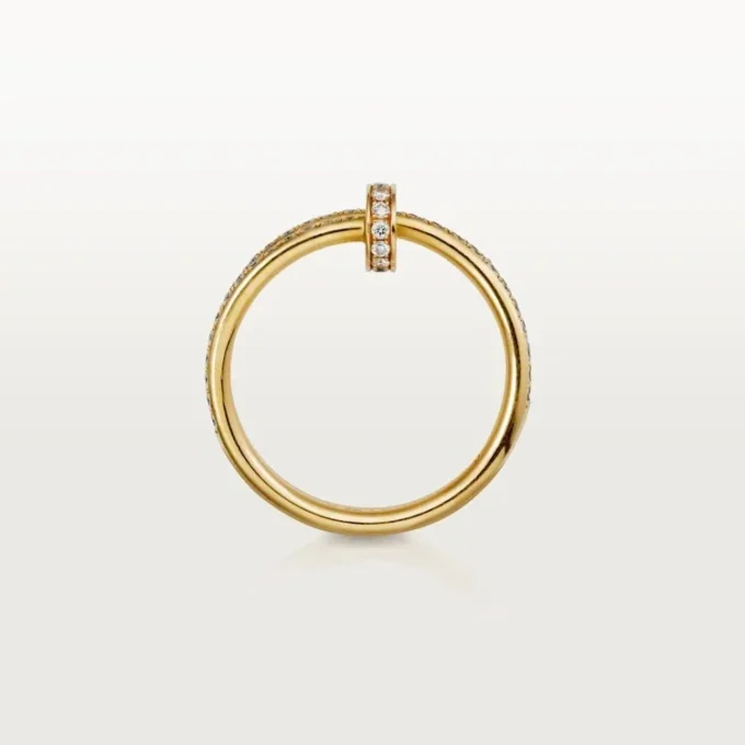 Bague Juste Un Clou – Or jaune, diamants – Cartier