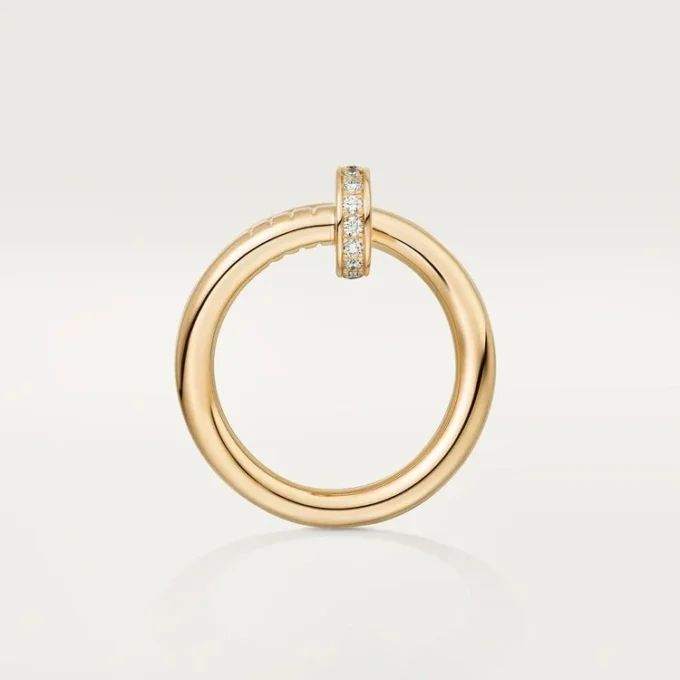 Bague Juste Un Clou – Or jaune, diamants – Cartier