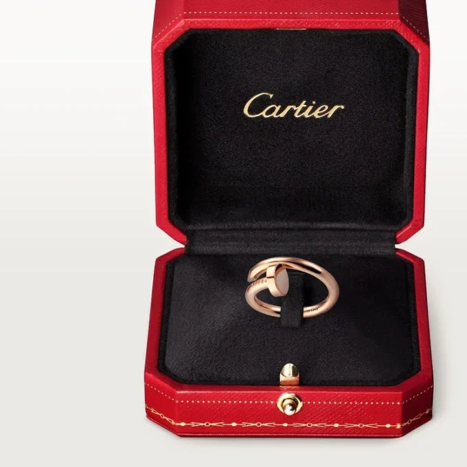 Bague Juste Un Clou – Or rose – Cartier