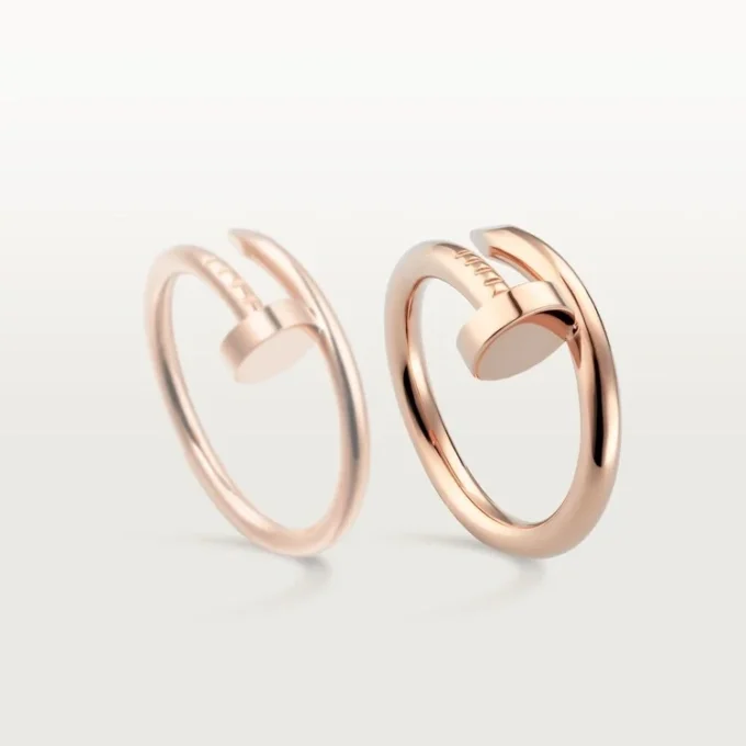Bague Juste Un Clou – Or rose – Cartier