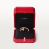 Bague Juste Un Clou – Or rose, diamants – Cartier