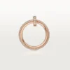 Bague Juste Un Clou – Or rose, diamants – Cartier