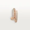 Bague Juste Un Clou – Or rose, diamants – Cartier