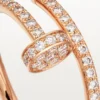 Bague Juste Un Clou – Or rose, diamants – Cartier