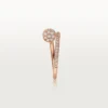 Bague Juste Un Clou – Or rose, diamants – Cartier