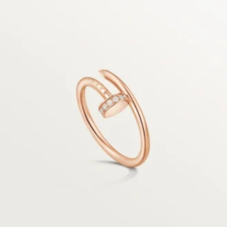 Bague Juste Un Clou, petit modèle, diamants