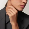 Bague Juste Un Clou, petit modèle, diamants