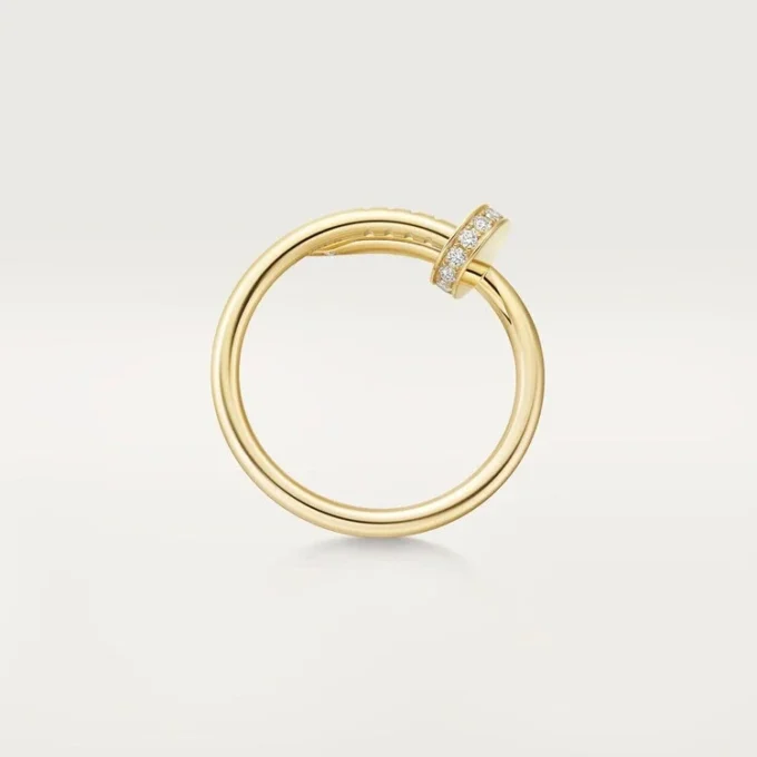 Bague Juste Un Clou, petit modèle, diamants