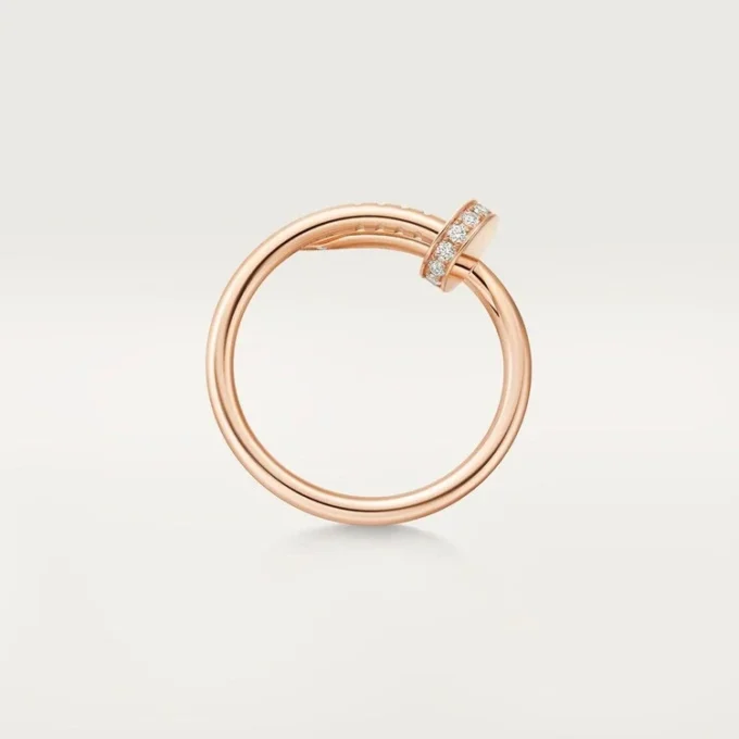Bague Juste Un Clou, petit modèle, diamants