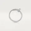 Bague Juste Un Clou, petit modèle, diamants