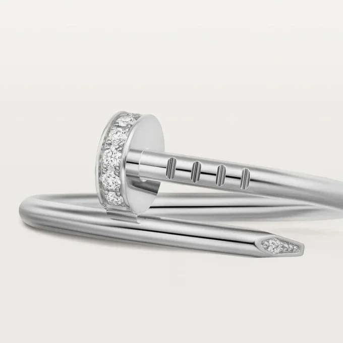 Bague Juste Un Clou, petit modèle, diamants