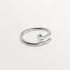 Bague Juste Un Clou Sm – Or blanc – Cartier