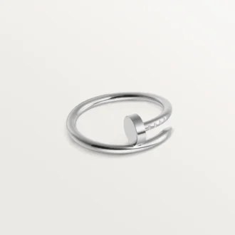 Bague Juste Un Clou Sm – Or blanc – Cartier
