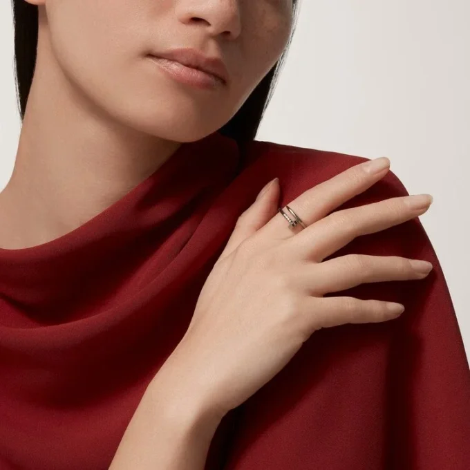 Bague Juste Un Clou Sm – Or blanc – Cartier