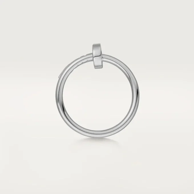 Bague Juste Un Clou Sm – Or blanc – Cartier