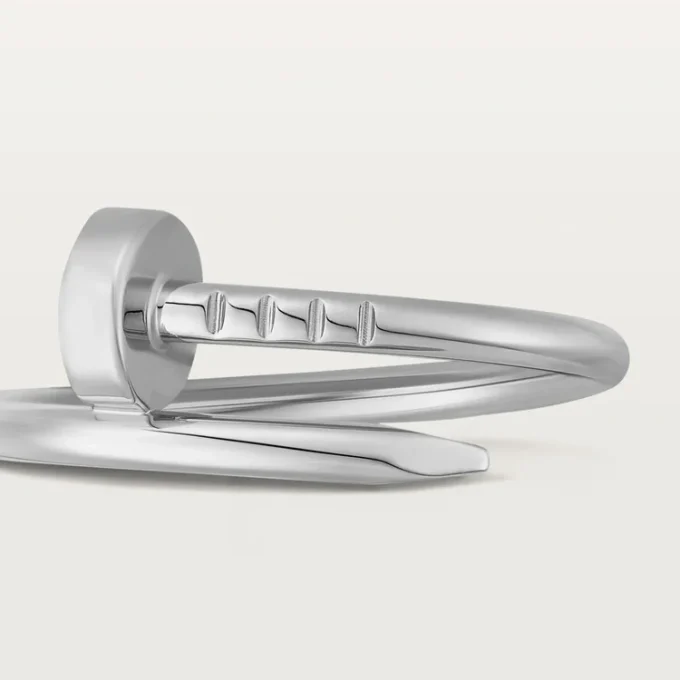 Bague Juste Un Clou Sm – Or blanc – Cartier