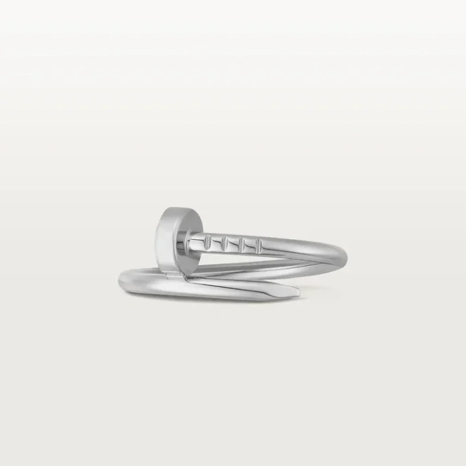 Bague Juste Un Clou Sm – Or blanc – Cartier