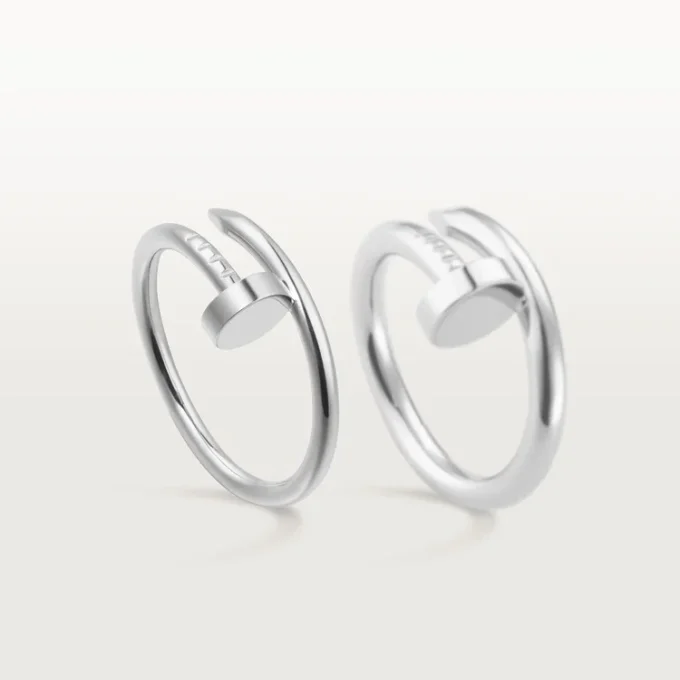 Bague Juste Un Clou Sm – Or blanc – Cartier