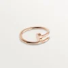 Bague Juste Un Clou Sm – Or rose – Cartier