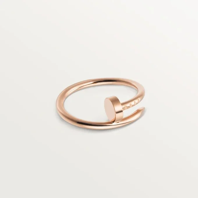 Bague Juste Un Clou Sm – Or rose – Cartier