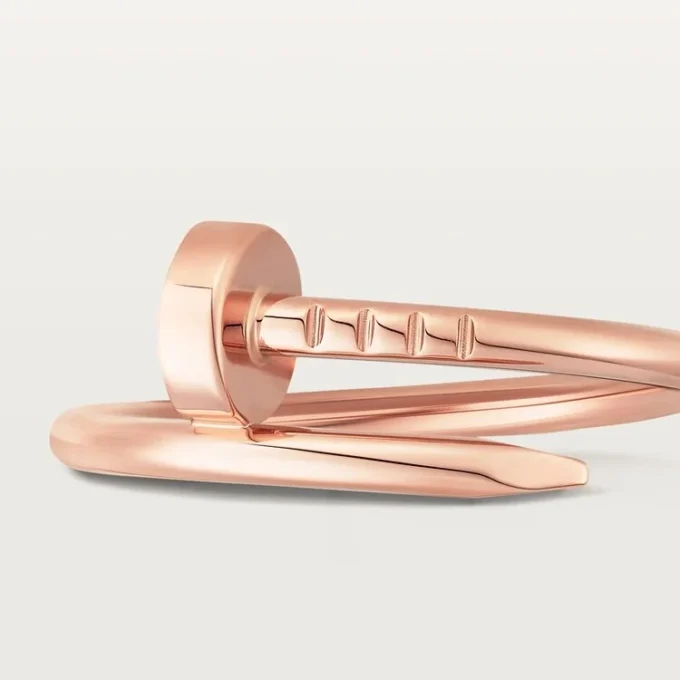 Bague Juste Un Clou Sm – Or rose – Cartier