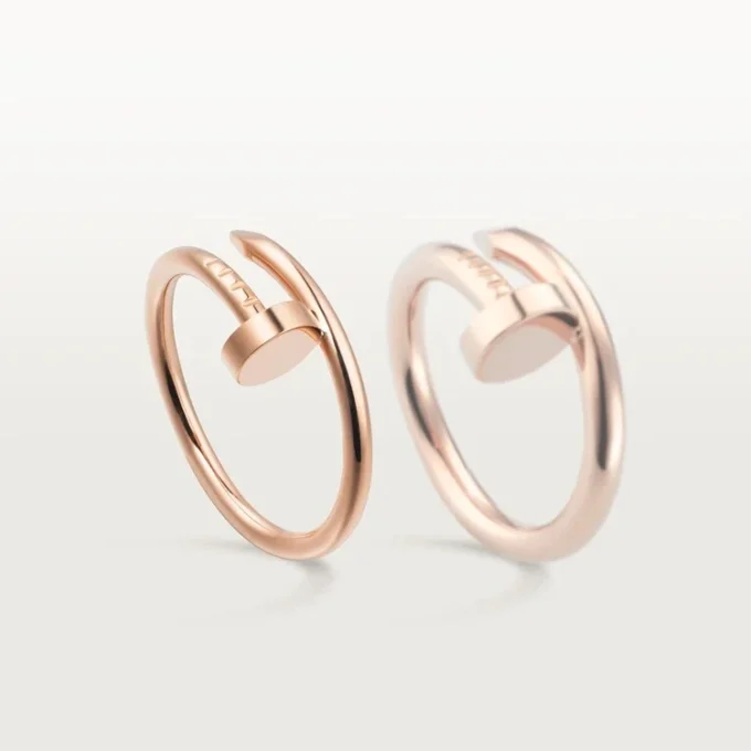 Bague Juste Un Clou Sm – Or rose – Cartier