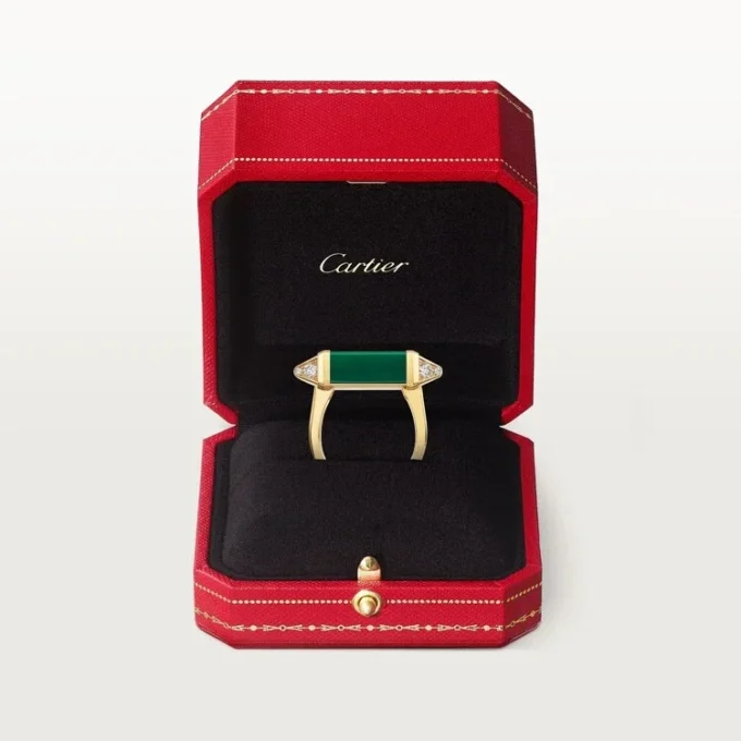 Bague Les Berlingots de Cartier, semi-sertie