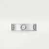 Bague Love, 3 diamants – Or blanc, diamants – Cartier Bague Love, 3 diamants – Or blanc, diamants – Cartier
