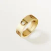 Bague Love 3 diamants – Or jaune, modèle classique | Cartier US