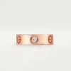 Bague Love, 3 diamants – Or rose, diamants – Cartier Bague Love, 3 diamants – Or rose, diamants – Cartier