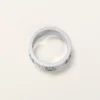 Bague Love, modèle classique, pavée