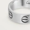 Bague Love – Or blanc, modèle classique | Cartier US