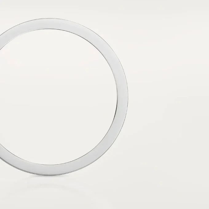 Bague Love – Or blanc, modèle classique | Cartier US