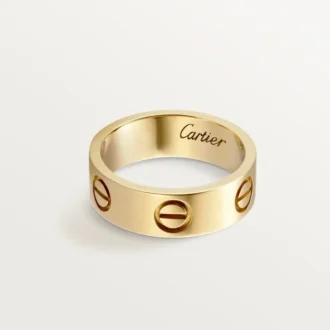 Bague Love – Or jaune, modèle classique | Cartier US