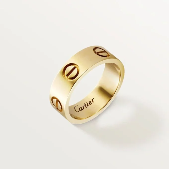 Bague Love – Or jaune, modèle classique | Cartier US