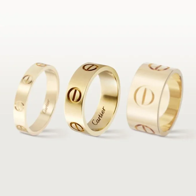 Bague Love – Or jaune, modèle classique | Cartier US