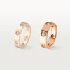 Bague Love – Or rose, diamants – Cartier