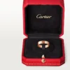 Bague Love – Or rose, modèle classique | Cartier US