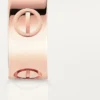 Bague Love – Or rose, modèle classique | Cartier US
