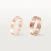 Bague Love – Or rose, modèle classique | Cartier US