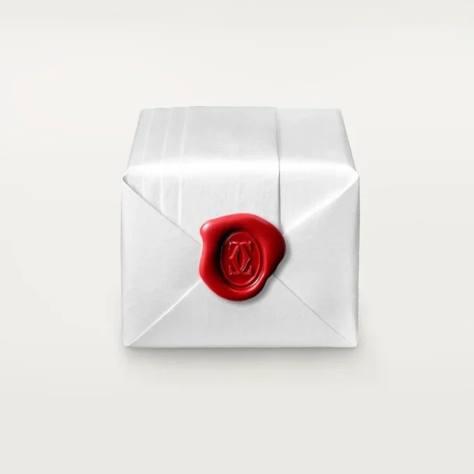 Bague Love, pavée de diamants, céramique – Or blanc, céramique, diamants – Cartier
