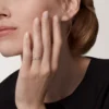 Bague Love, petite taille – Or blanc, diamants – Cartier