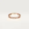 Bague Love, petite taille – Or rose, diamants – Cartier