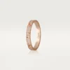 Bague Love, petite taille – Or rose, diamants – Cartier