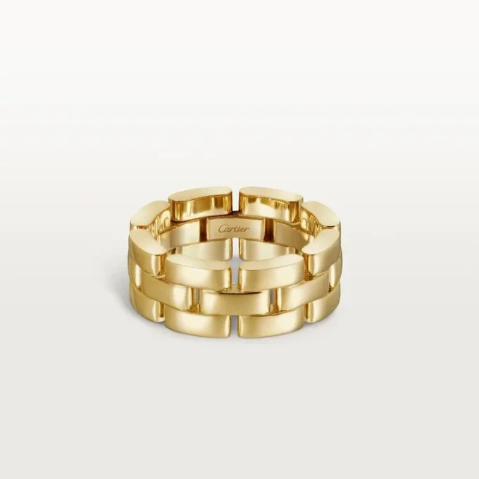 Bague Maillon Panthère – Or jaune – Cartier