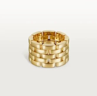 Bague Maillon Panthère – Or jaune – Cartier